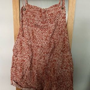 Billabong printed linen overalls